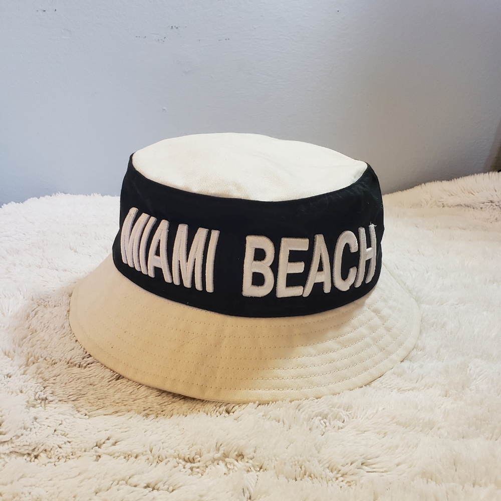 Miami Beach Bucket Sun Hat